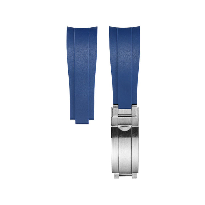 Blue FKM Rubber Strap for Rolex Submariner