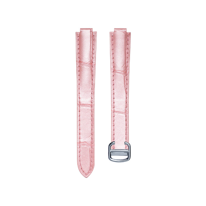 Pink Nile Crocodile Watch Strap for Cartier Ballon Bleu