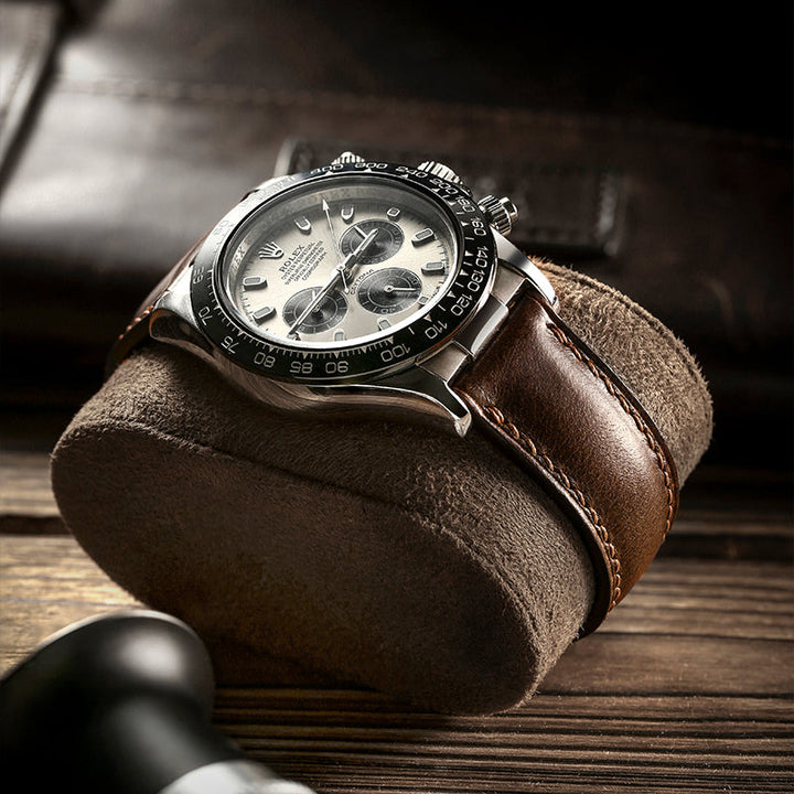 Brown Knight Crazy Horse Leather Strap