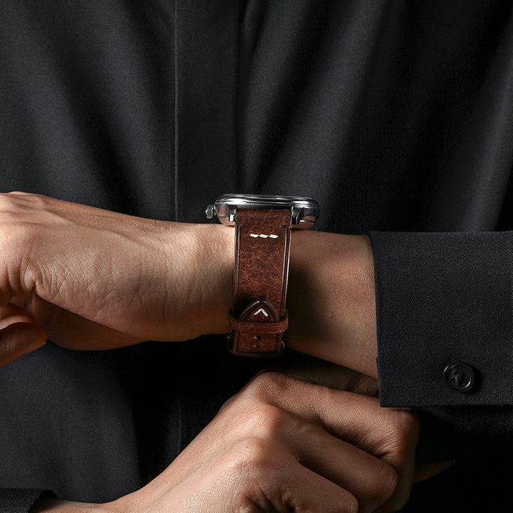 Brown Pilot Pueblo Leather Strap