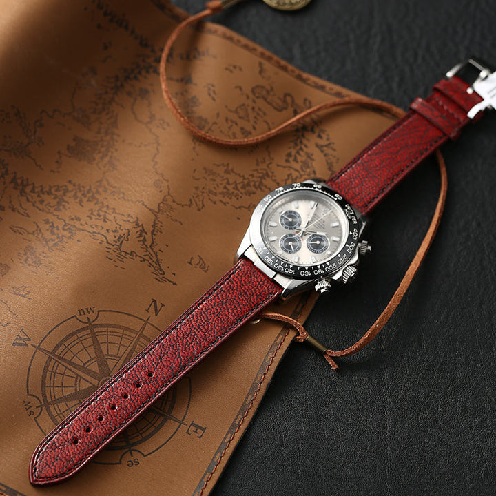 Carnotaurus Jurassic Park Patnat Goat leather Strap